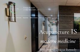 Wix website for Acupuncture and women's health